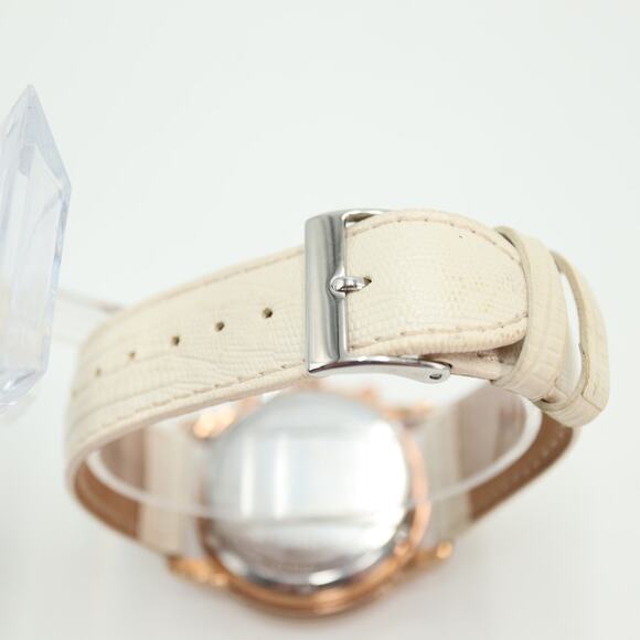 Michael Kors Cooper Chronograph Watch 40mm Rose Gold Tone Roman w New Battery - Picture 12 of 15